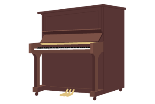 ピアノ買取イメージイラスト